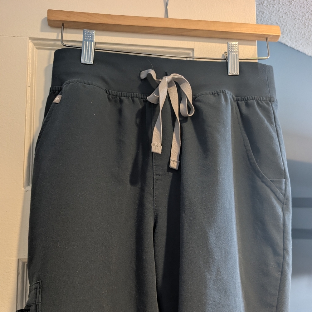 Figs Dark Harbor High Waisted Zamora - Petite Jogger Scrub Pant